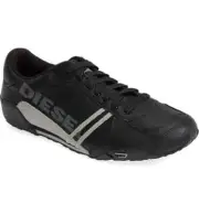 Diesel Harold Solar Men Black/Flint Gray Sneakers - US 8.5