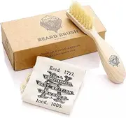 Kent Wooden Right Handed Beard Brush