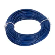 UL1007 26AWG Gauge Stranded Hook-Up Wire PVC Tinned Copper Wire 30m/100ft Blue