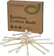 100 Bamboo Cotton Buds - Biodegradable Cotton Swabs