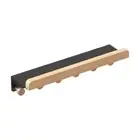 Wall Mounted Hanging Spice Rack Wood Door Back Clothes Hook Shower
