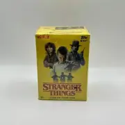 ⭐ 2018 Topps Stranger Things EXCLUSIVE Factory Sealed Blaster Box-Patch RELIC ⭐