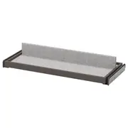 KOMPLEMENT pull-out tray with shoe insert, dark grey/light grey, 75x35 cm