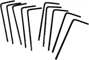 ZDingTech 10pcs 0.05 Allen Wrench sets,0.050 inch Allen Wrench,0.05 Hex Key,0.050 Hex Wrench allen key Door Key L Shaped 050 hex wrench set with Long Arm.