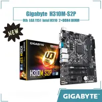 在飛比找蝦皮購物優惠-英特爾 技嘉 H310M-S2P 主板 LGA 1151 2