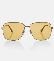 [Tom Ford] Tom Ford Pierre-02 aviator sunglasses One Size brown