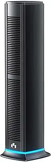 PC Vertical Soundbar, Wired/Wireless Bluetooth Phone Computer Speakers AUX/USB Optical Connection Cool Atmosphere Lights, for TV, Desktop, Laptop, Tablet, Smartphone