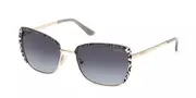 Guess GU00218 32B Men's Sunglasses Gold Size 57