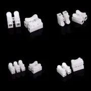 10X Electrical Cable Connectors Quick Splice Lock Wire Terminals Self Locking yu