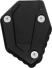 Motorcycle Supplies Heavy Duty Kickstand Pad Side Stand Support Plate for Motorbike Aluminum Alloy