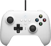 8BitDo Ultimate Wired Controller, USB Wired Controller for PC Windows 10, Android, Raspberry Pi and Switch (White)