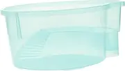 FONDOTIN Multipurpose Turtle Breeding Tank Durable Fish Farming Container for Home Use Leak Design with Basking Platform Habitat for Various Turtles and Fish