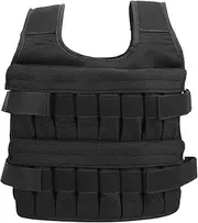 NDNCZDHC Weighted Vest for Men and Women, 35kg Adjustable Weighted Weight Vest Mesh, 32 Bags Body Weight Vest Exercise Set for Cardio and Strength Training