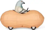 Accoutrements Archie Mcphee Pigeon in a Peanut Pull Back Toy Car (13038)