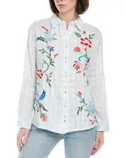 Johnny Was Double Button Shirt