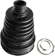 CV Joint Boot Kit - Rubber Replacement Boots, CV Axle Cover Set | Flexible Dust Protection Sleeve Clamp Grease Pack Kit for Auto Truck Auto Shaft Guard ATV Repair Use