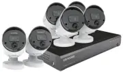 Concord 8 Channel 4K NVR Kit with 4 x 4K PIR and 2 x 4K Floodlight IP Cameras CN
