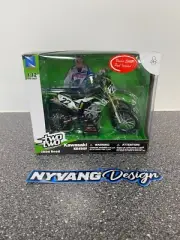 New-Ray Chad Reed #22 - Kawasaki KX450F Two Two Motorsports 1:12 diecast 57683