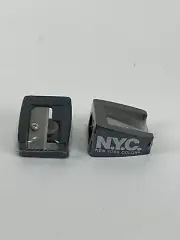 NYC JUMBO Makeup Cosmetic Pencil Sharpener, Easy To Clean 2 pack New