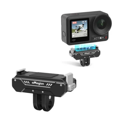 For DJI Action 4 / Action 3 Camera Metal Magnetic Quick Release Base Accessories