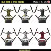 For DJI Mini 3 Pro Drone - Skin Wrap sticker premium vinyl decal 007 - 012