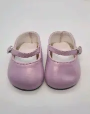 AMERICAN GIRL BITTY BABY SPRING BLOSSOM Purple Mary Jane Shoes Easter
