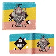 New The Forgers Style B SPY X FAMILY BiFold Wallet Credit Card Billfold