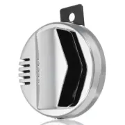 12V Motorcycle Electric Horn Chrome Super Loud 110db Cafe Racer Retr Universal