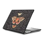 MacBook Pro 16-inch (M1 - M4) Impact Case Moths and leaves - Dark Academia butterflies - cottagecore illustration