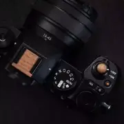 Wood Wooden Camera Shutter Release Button Hot Shoe Cover for Fujifilm XS20 XS10