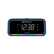 Emerson CKS1401 Smartset AM/FM Dual Alarm Clock Radio with 0.9” White LED