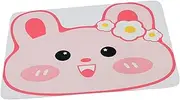 PENIKOKO Dog Food Tray Mats Non Slip Feeding Pad for Cats Dogs Cartoon Design Easy to Clean Diatomaceous Earth Material Pet Bowl Mat for Food Water