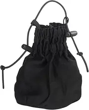 TENOL Hairdryer Diffuser Attachment with Elastic Band Salon Styling Heat Resistant for Curly Wavy Hair Dustproof Cover