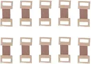 XIAOBAN 10pcs Bandage Clips Replacement Elastic Bandage Stretch Metal Clips Fastening Colors Aid White Kit Coffee Hooks First Clips