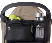 On The Go Stroller Organizer Caddy Universal Fit Ethan & Emma w/removable purse