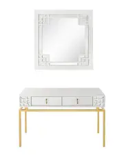 Camden Isle Dynasty Wall Mirror & Console Table
