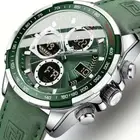 NAVIFORCE Multifunctional Electronic Men's Watch Genuine Leather Strap Waterproo