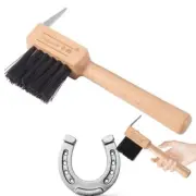 1Pc Horses Hoof Pick Horses Grooming Pick With Cleaning Brush For Farm Animal