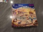 Disney Thomas Kinkade The Little Mermaid Celebration of Love 750 PC Puzzle New