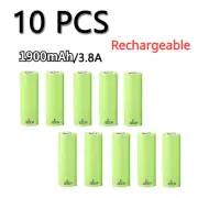 10 PCS New 2.5V-4.2V 1900mAh NCR18500A 18500 Camera Rechargeable Li-lon Battery