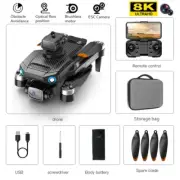 P8 Drone GPS Professional 8K HD Camera RC Dron 5G WIFI FPV Obstacle Avoidance
