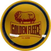 Golden Fleece Bar Lighting Wall Sign Light Button Yellow