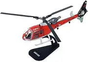 Simulation Alloy Aircraft Model 1:100 Alloy SA341/342 Gazelle Helicopter Model