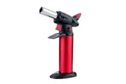Gourmet Kitchen Refillable Butane Kitchen Blow Torch - Red/Black