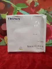 TRONEX Healthcare Shoe Covers Non Skid Unisize Blue 100 Pc New In Box