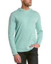 Vince Double Face Hooded Shirt