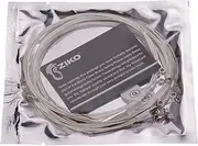DUS-012 Light Acoustic Folk Guitar Strings Hexagon Alloy Wire Silver Plated Wound Corrosion 6 Strings Set Multicolor DUS-012
