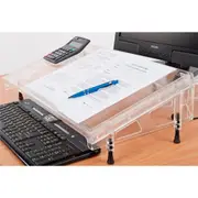 Microdesk Regular Micodesk In-line Writing Platform Document Holder Surface 560mm x 310mm ( Wide x Deep), Front height adjustment 80-90mm, Rear height adjustment 158-185mm [MD-A]