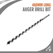 8mm x 460mm Heavy Duty Wood Auger Drill Bits Timber Drilling Bit Superior Steel