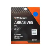 2 x Pacer Wet & Dry Abrasive Sandpaper 180 Grit For Multiple Sanding Tasks